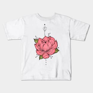 Peony Kids T-Shirt